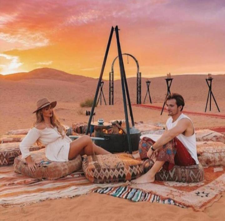 Sahara Dunes Luxury Camp Merzouga Exterior foto